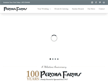 Tablet Screenshot of peronafarms.com